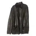 Leather coat Dolce & Gabbana