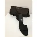 Double G leather mules Gucci