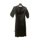 Leather mid-length dress Drome