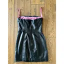 Buy Dsquared2 Leather mini dress online