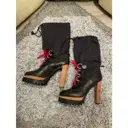 Leather heels Dsquared2