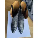 Duoni leather western boots Isabel Marant