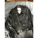Leather biker jacket Each x Other