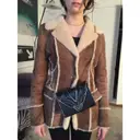 Leather clutch bag Elena Ghisellini