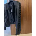 Buy Elisabetta Franchi Leather biker jacket online