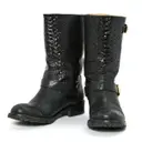 Elisabetta Franchi Leather boots for sale