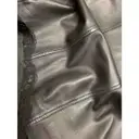Leather mini skirt Emanuel Ungaro