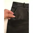 Leather mini short Emilio Pucci