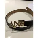 Leather belt Armani Exchange