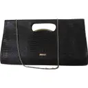 Leather clutch bag Emporio Armani