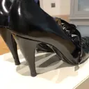 Leather heels Emporio Armani