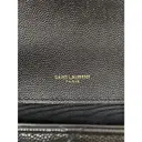 Envelope leather crossbody bag Saint Laurent