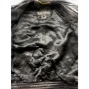 Leather biker jacket Escada - Vintage