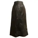 Leather skirt Etienne Aigner - Vintage