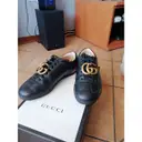 Gucci Falacer leather low trainers for sale