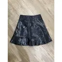 Buy Maje Fall Winter 2019 leather mini skirt online