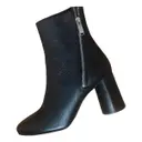 Fall Winter 2020 leather ankle boots Claudie Pierlot