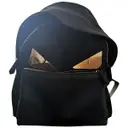 Leather backpack Fendi