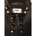 Buy Fendi Leather biker jacket online