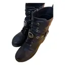 Leather boots Fendi