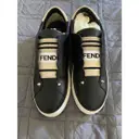 Buy Fendi Leather trainers online