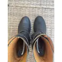 Leather buckled boots Fiorentini+Baker