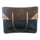 Flip leather handbag Fendi