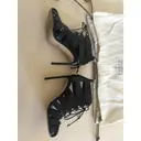 Francesco Russo Leather lace up boots for sale