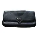Leather clutch bag Fred Perry