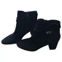 Leather ankle boots GALERIES LAFAYETTE