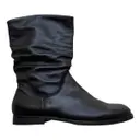 Leather boots Gallucci