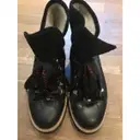 Leather snow boots Ganni
