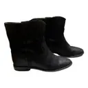 Gaucho leather western boots Isabel Marant