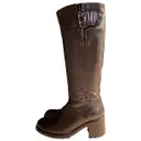Geronimo leather riding boots Free Lance