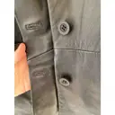 Leather biker jacket Gestuz