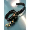 Leather belt Gianni Versace