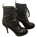 Leather lace up boots Gianvito Rossi