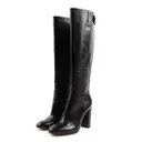 Buy Gianvito Rossi Leather riding boots online