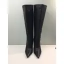 Buy Gianvito Rossi Leather riding boots online