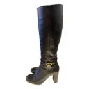 Leather boots Gianvito Rossi