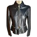 Leather biker jacket Givenchy