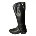 Leather riding boots Golden Goose
