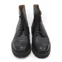 Leather lace up boots Grenson