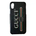 Leather iphone case Gucci
