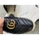 Leather espadrilles Gucci