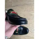 Leather flats Gucci - Vintage