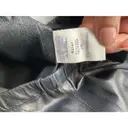 Leather mini skirt Gucci - Vintage