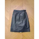 Buy Gucci Leather mini skirt online
