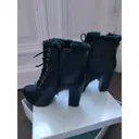 Leather ankle boots GUESS
