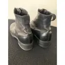 Leather ankle boots Guidi